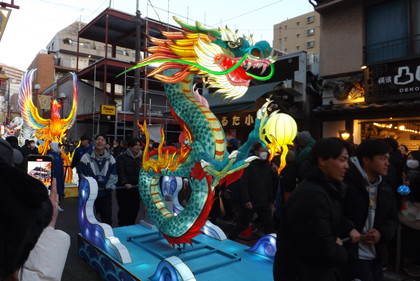 横浜中華街の祝舞遊行（１３）